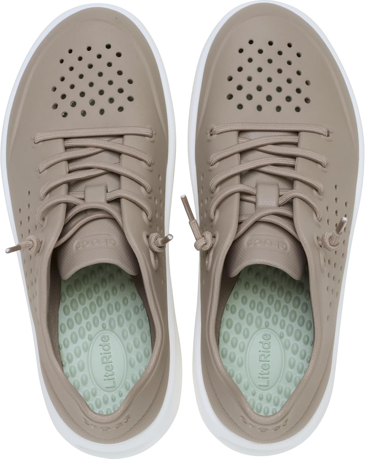 image:imageCrocs Womens Inmotion Pacer Walking SneakersTaupe