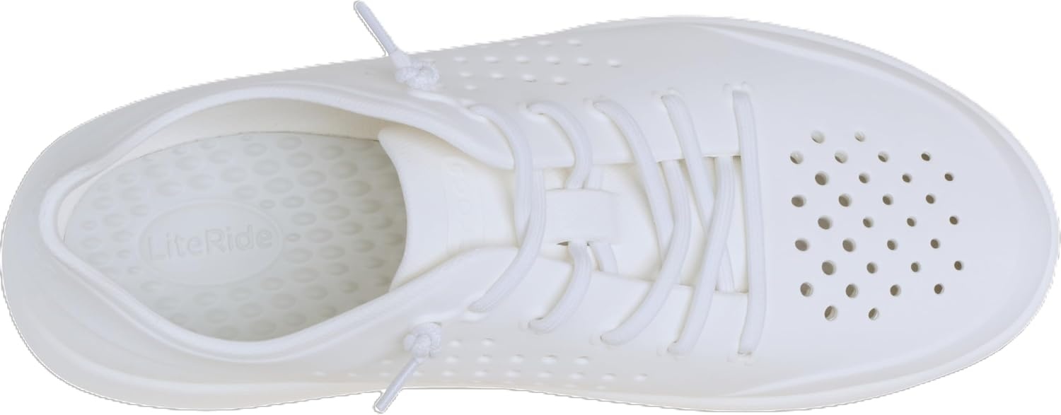image:imageCrocs Womens Inmotion Pacer Walking SneakersWhiteMoonlight