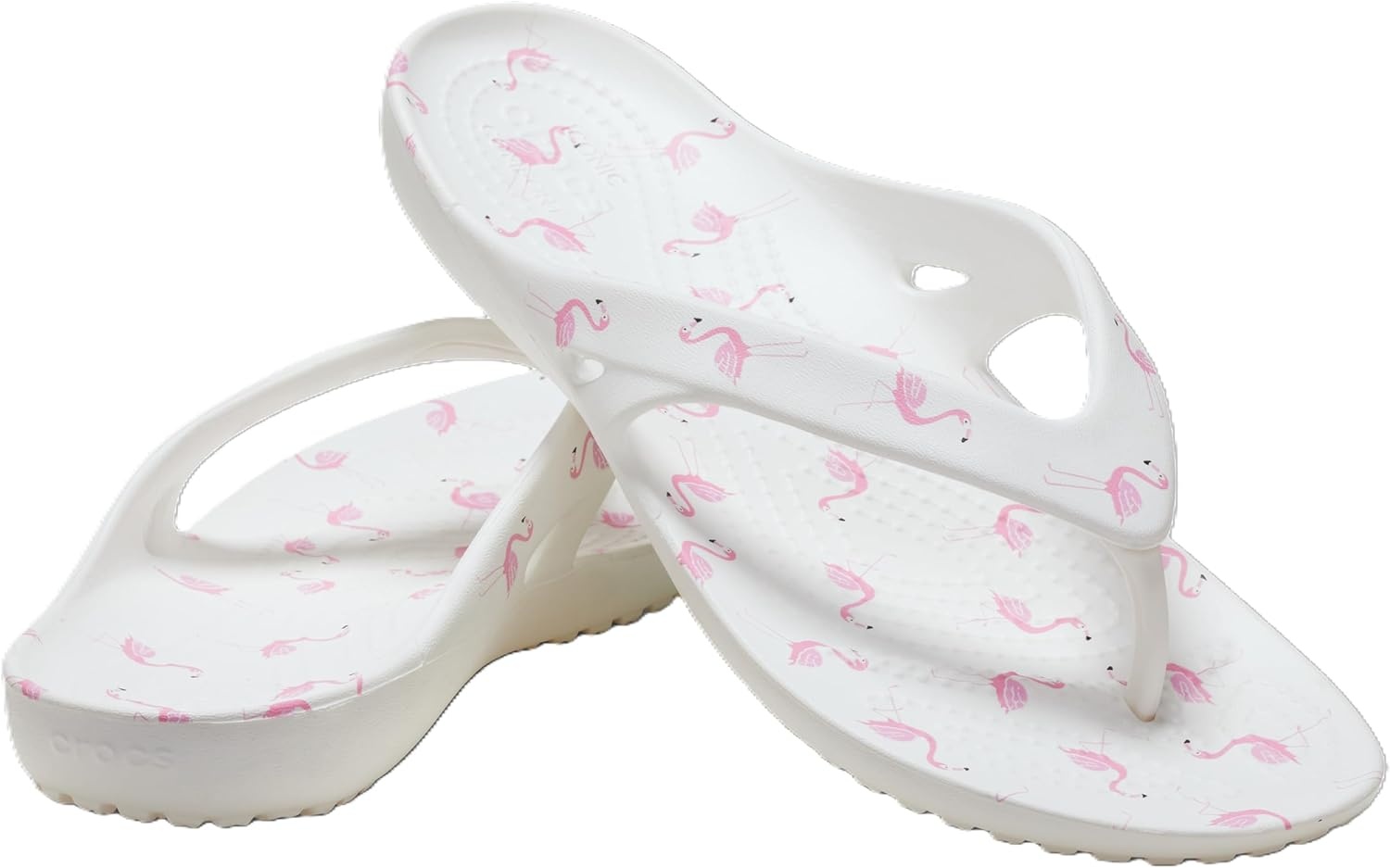 image:imageCrocs Womens Kadee II Flip FlopsFlamingo White