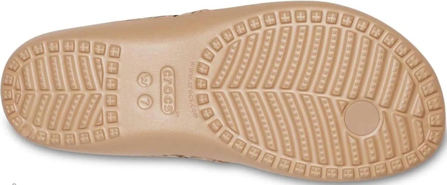 image:imageCrocs Womens Kadee II Flip FlopsLeopardGold