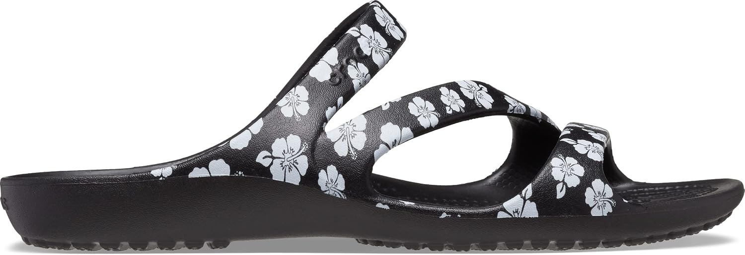 image:imageCrocs Womens Kadee II SandalsBlackFloral