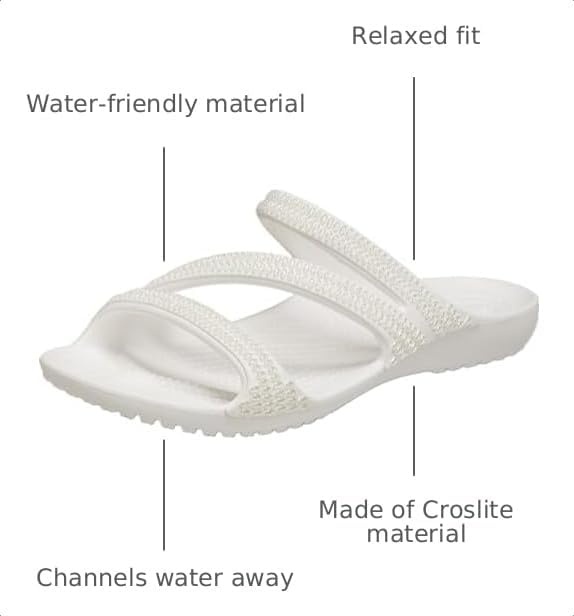 image:imageCrocs Womens Kadee II SandalsDiamante White