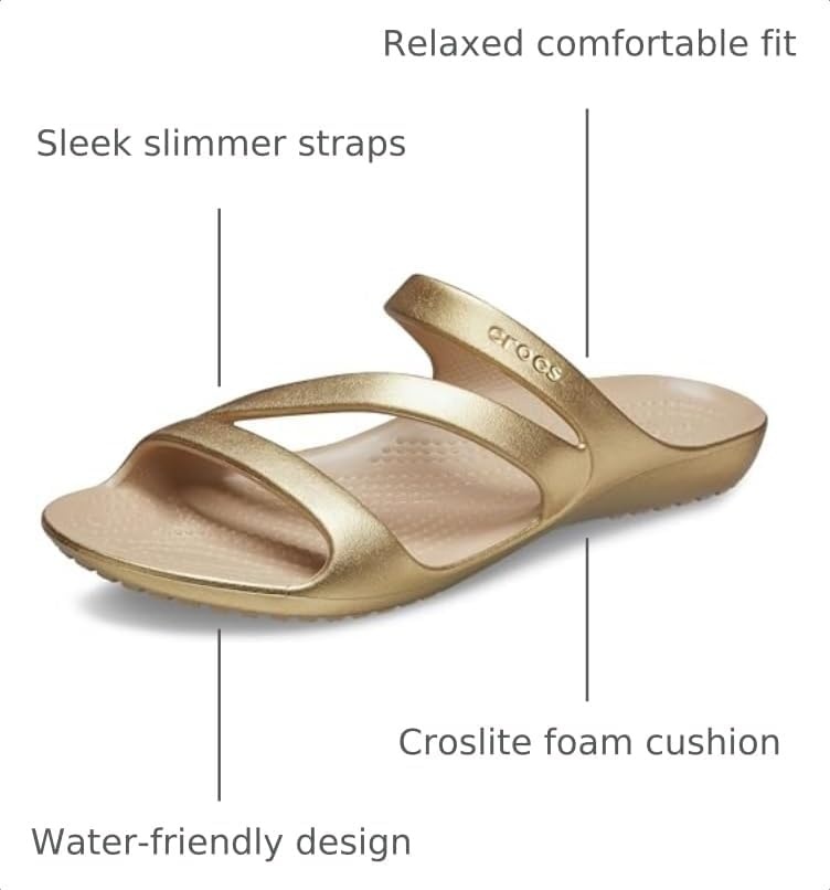 image:imageCrocs Womens Kadee II SandalsGold
