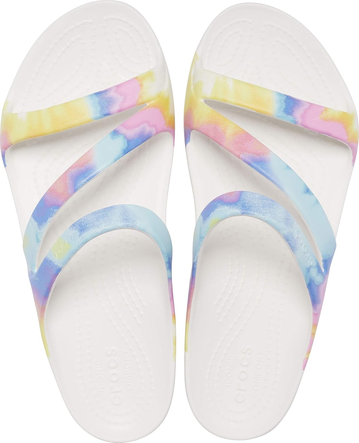 image:imageCrocs Womens Kadee II SandalsPastel Tie Dye
