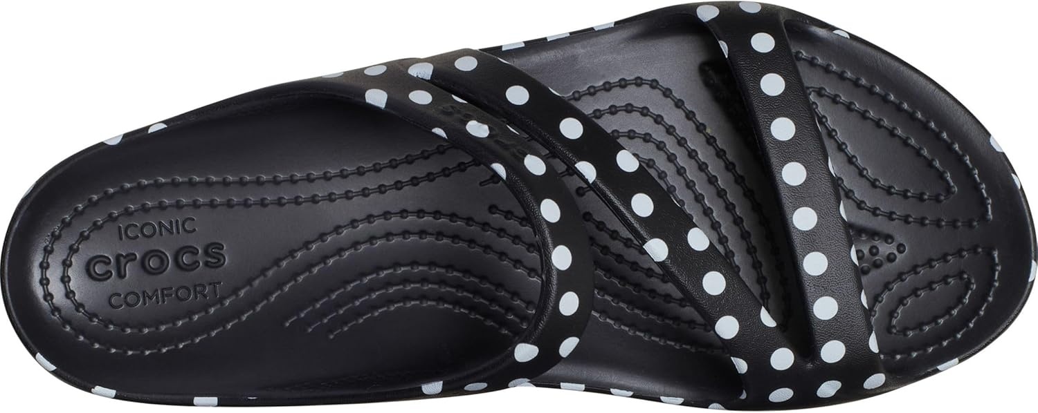image:imageCrocs Womens Kadee II SandalsPolka DotBlack