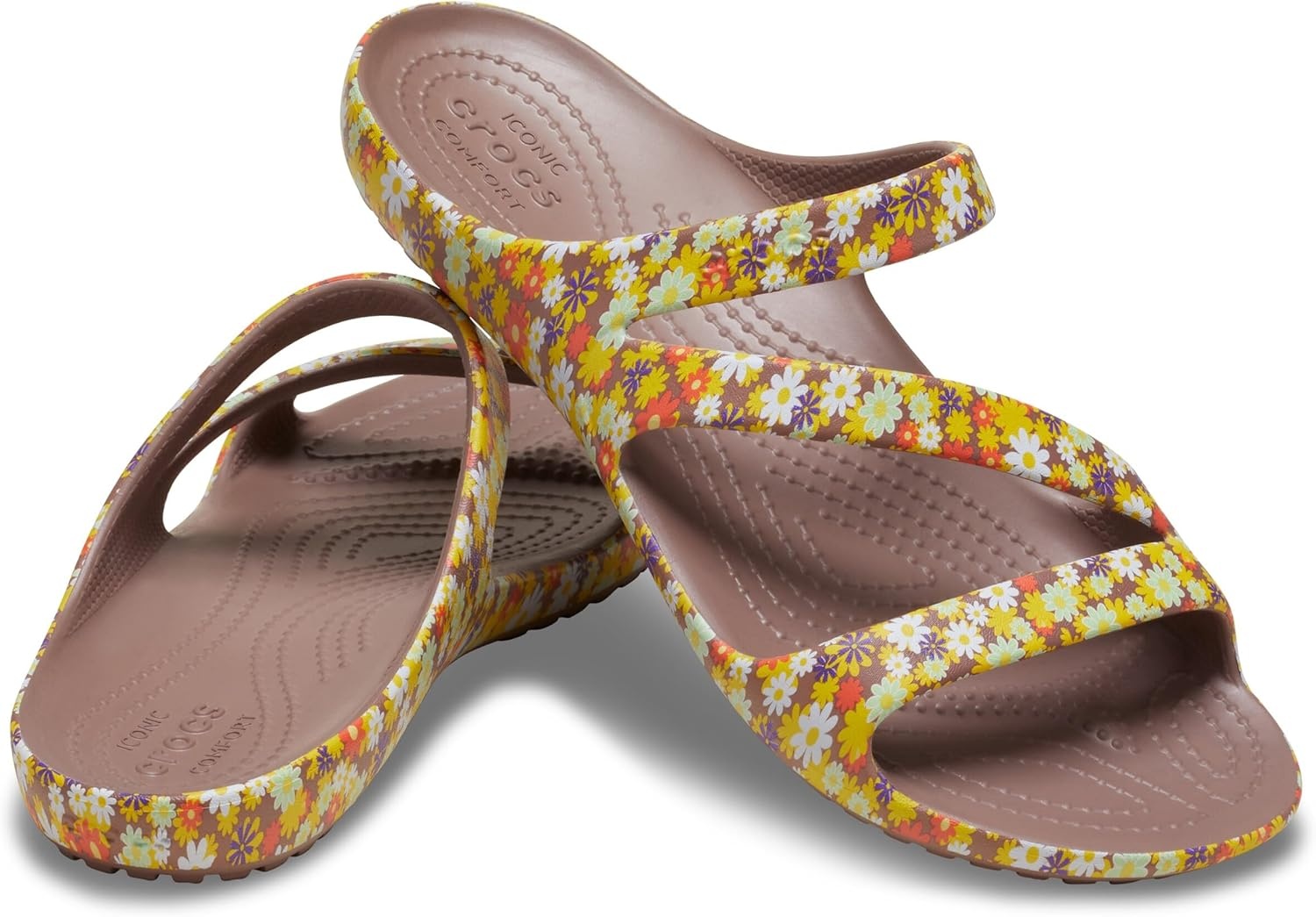 image:imageCrocs Womens Kadee II SandalsRetro FloralTruffle