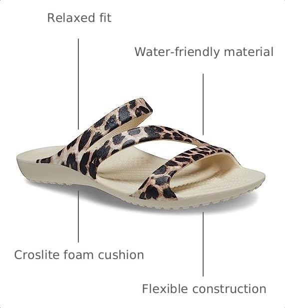 image:imageCrocs Womens Kadee II SandalsWinter WhiteMulti