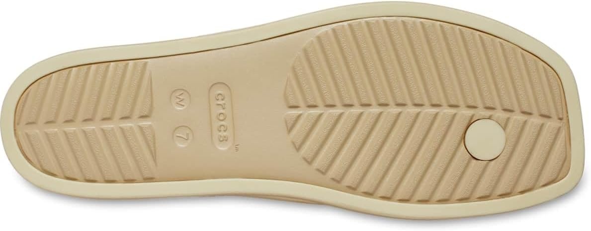 image:imageCrocs Womens Miami Flip Flops Square Toe Flat 360 Degree Comfort Croslite Foam FootbedGold