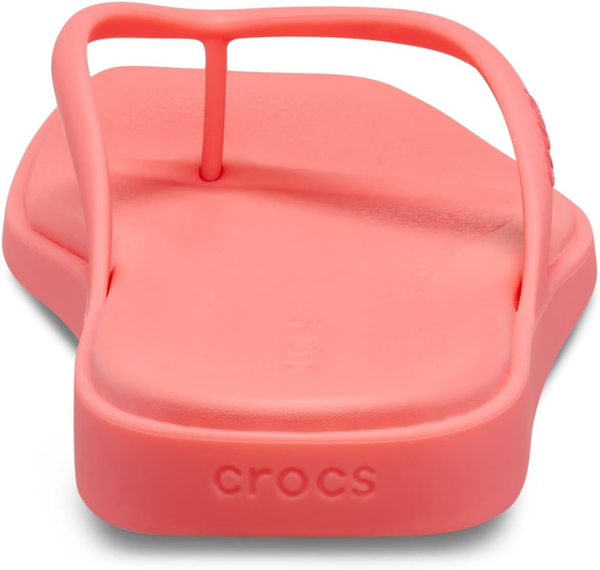 image:imageCrocs Womens Miami Flip Flops Square Toe Flat 360 Degree Comfort Croslite Foam FootbedGuava