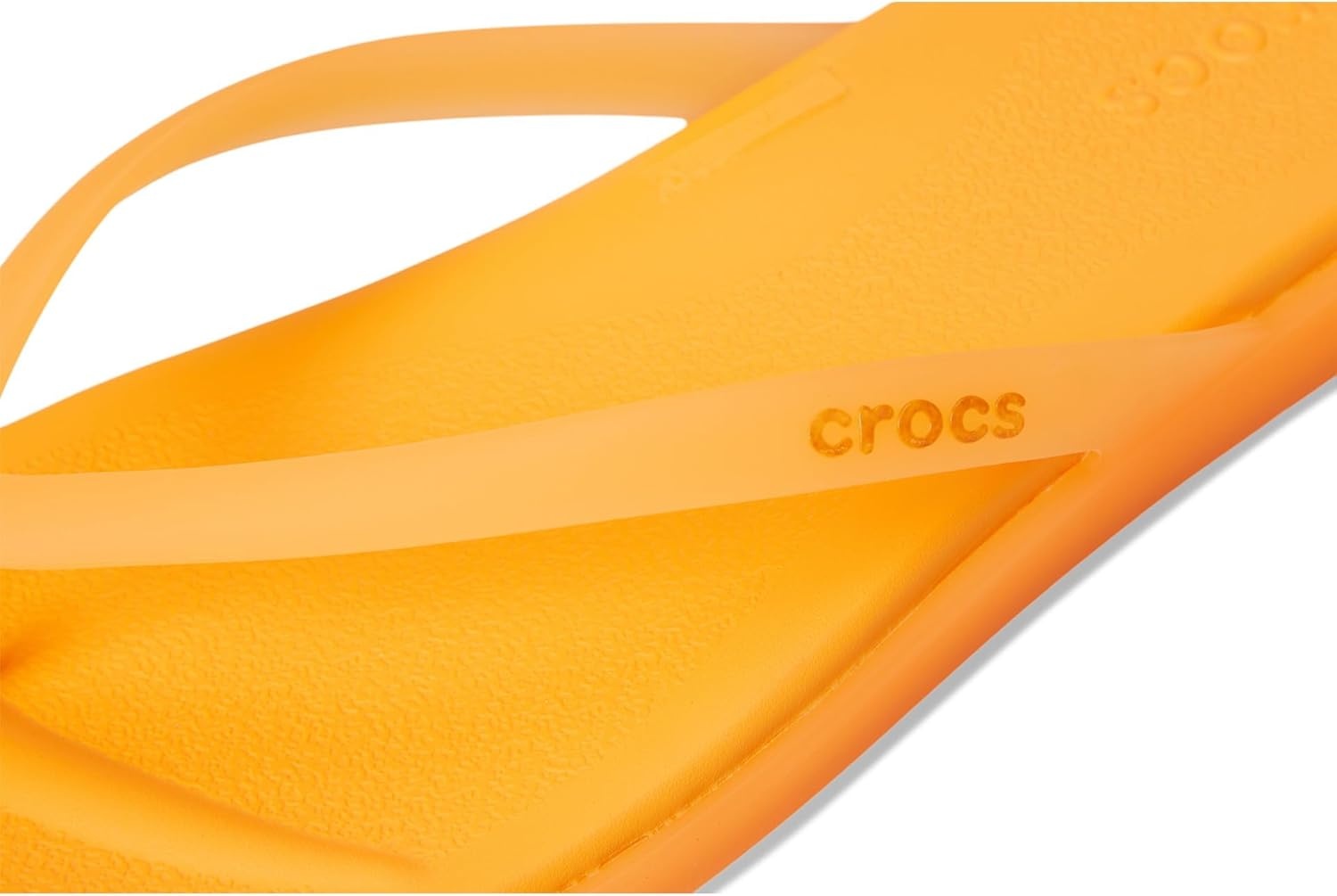 image:imageCrocs Womens Miami Flip Flops Square Toe Flat 360 Degree Comfort Croslite Foam FootbedOrangesicle