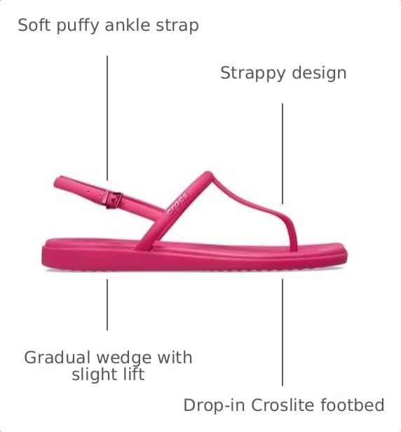 image:imageCrocs Womens Miami Thong SandalDragon Fruit