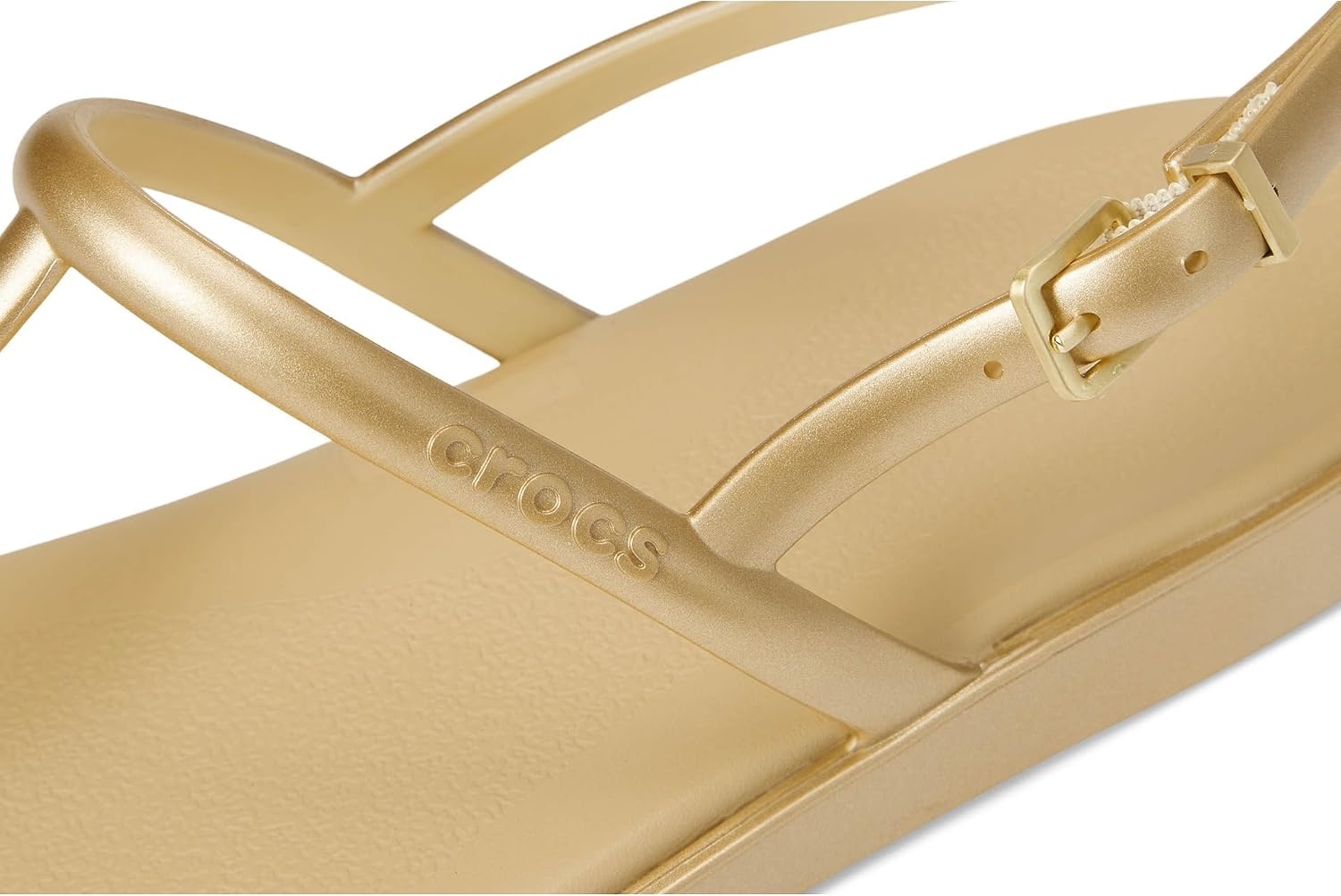 image:imageCrocs Womens Miami Thong SandalMetallic Gold