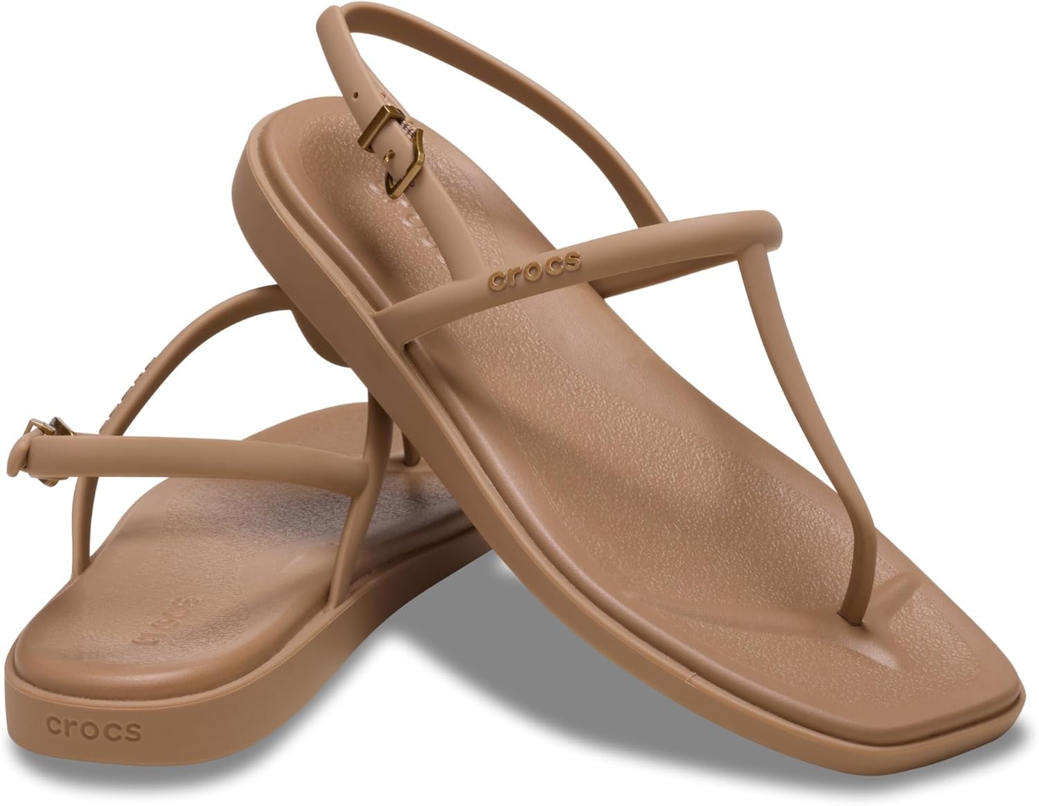 image:imageCrocs Womens Miami Thong SandalMilk Chocolate