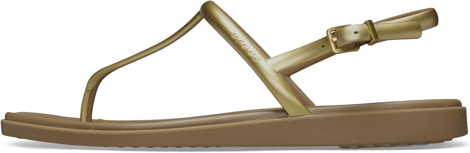 image:imageCrocs Womens Miami Thong SandalSepia Metallic