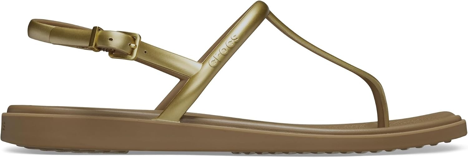 image:imageCrocs Womens Miami Thong SandalSepia Metallic