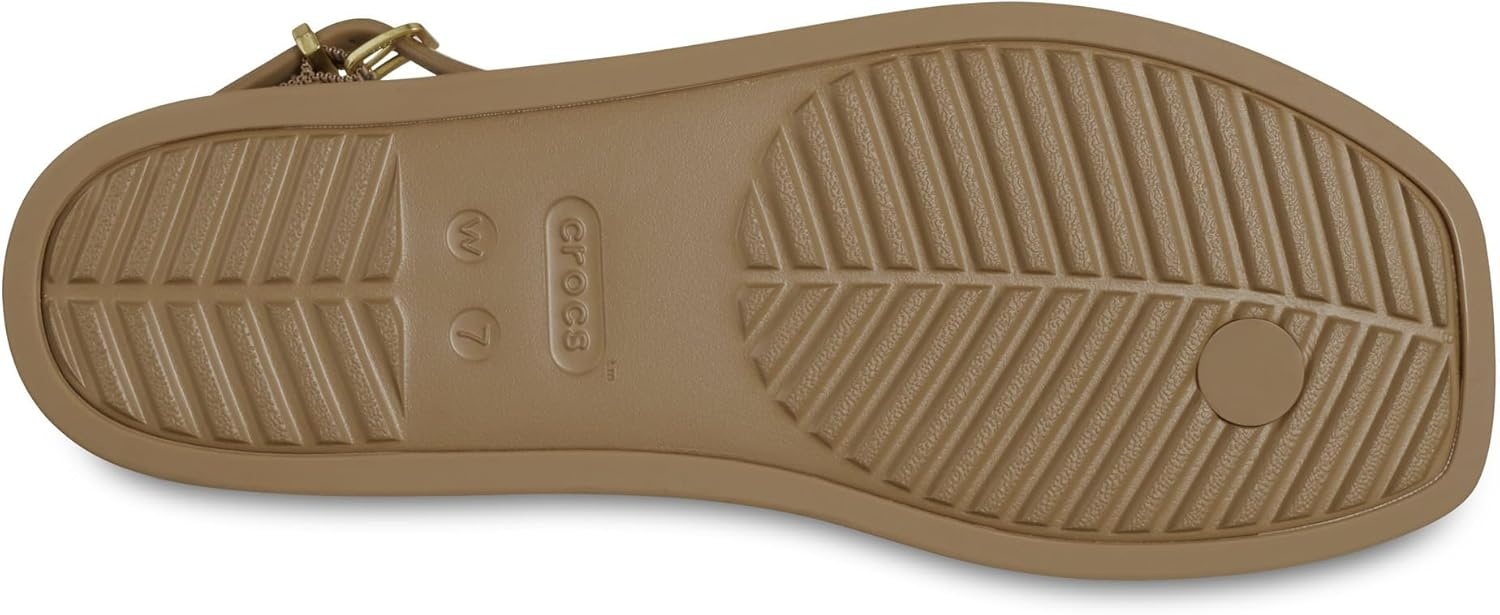image:imageCrocs Womens Miami Thong SandalSepia Metallic