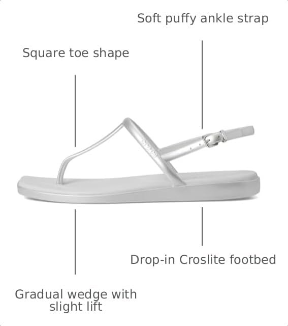 image:imageCrocs Womens Miami Thong SandalSilver