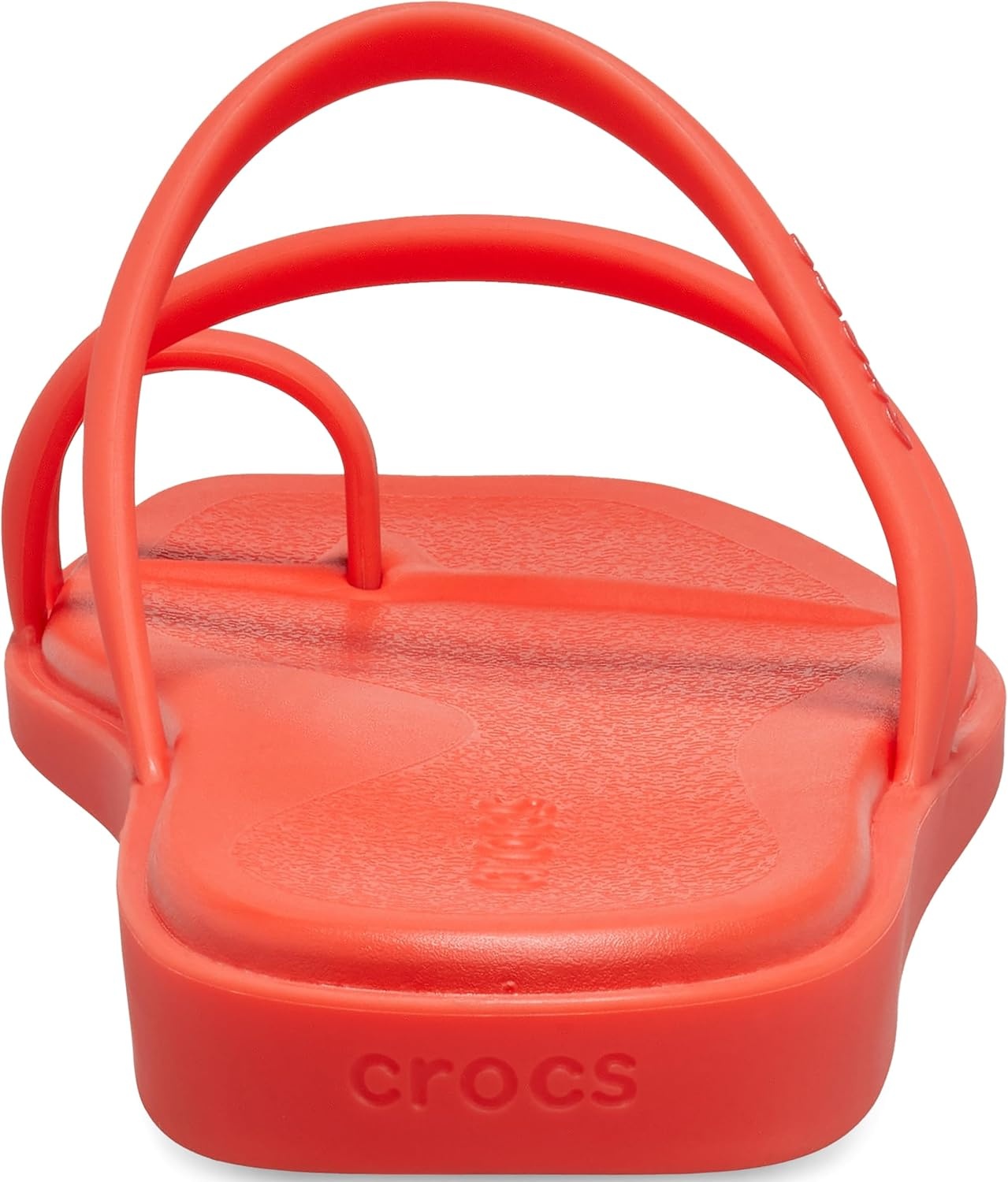image:imageCrocs Womens Miami Toe Loop Sandals Square Toe Flat Flexible Straps Croslite Foam FootbedStarfish