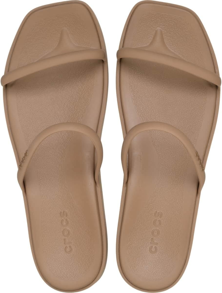 image:imageCrocs Womens Miami TwoStrap SandalsMilk Chocolate