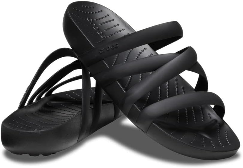 image:imageCrocs Womens Splash Strappy SandalsBlack