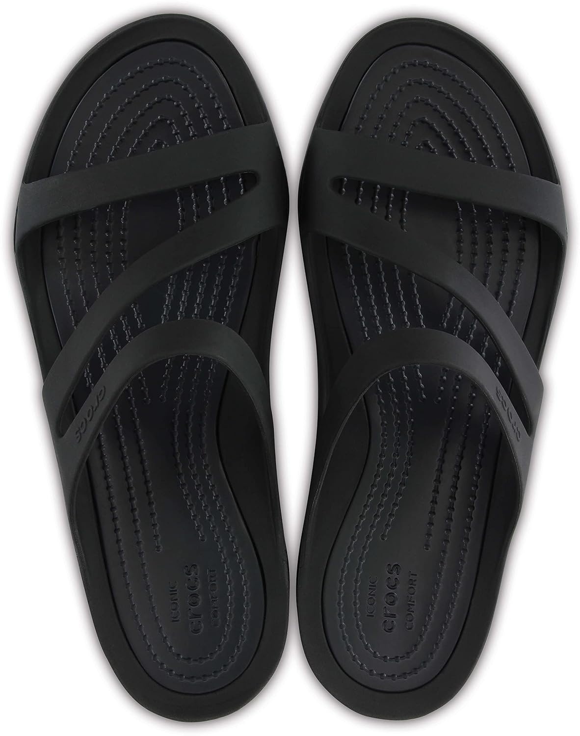 image:imageCrocs Womens Swiftwater SandalsBlackBlack