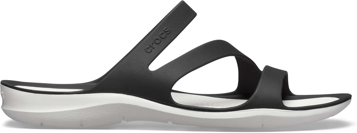 image:imageCrocs Womens Swiftwater SandalsBlackWhite