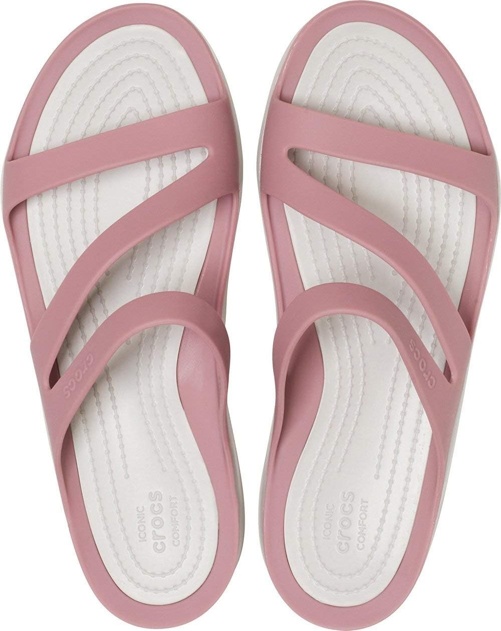 image:imageCrocs Womens Swiftwater SandalsCassisPearl White
