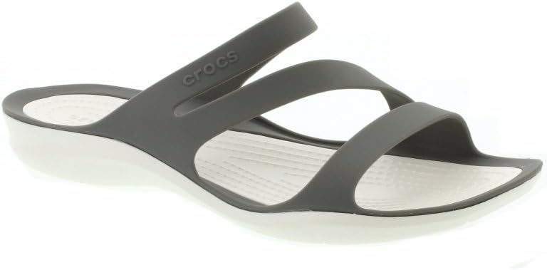 image:imageCrocs Womens Swiftwater SandalsSmokeWhite