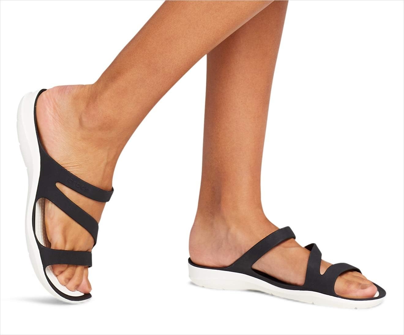 image:imageCrocs Womens Swiftwater SandalsTropical TealLight Grey