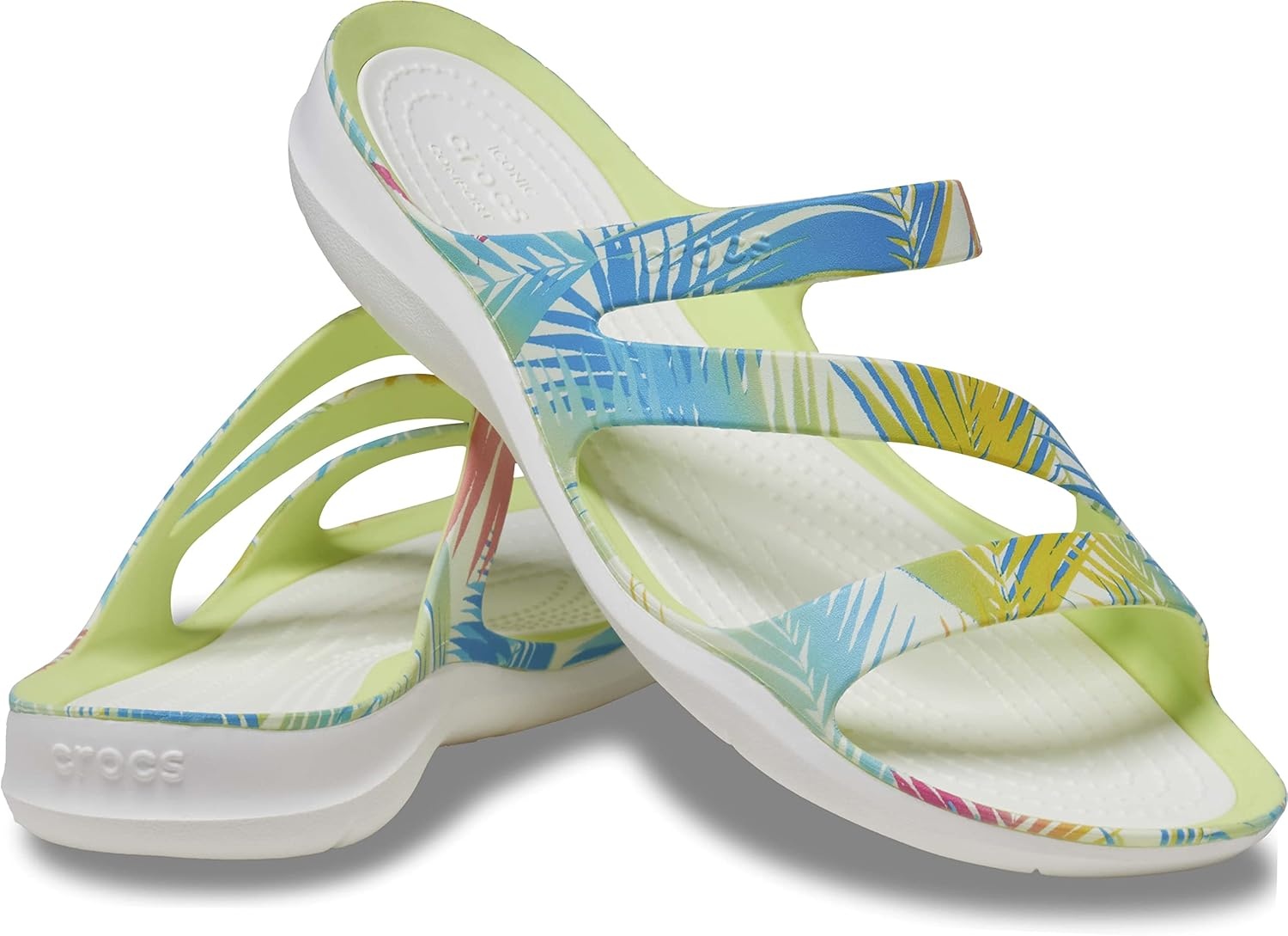 image:imageCrocs Womens Swiftwater SandalsWhiteTropical