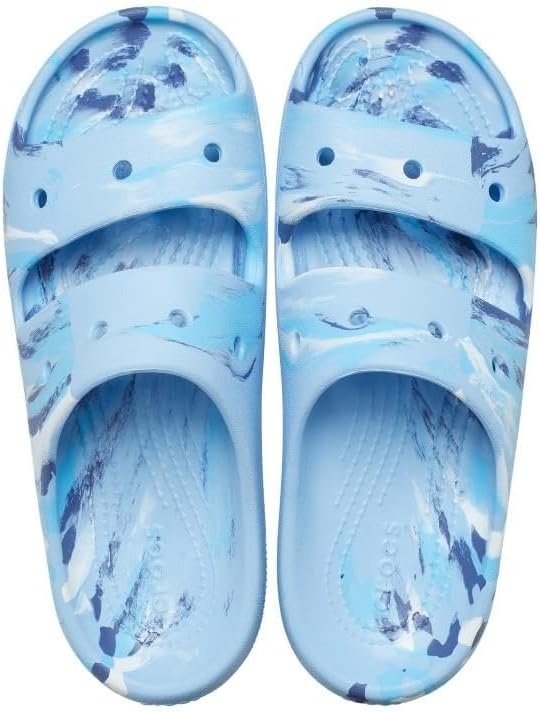 image:imageCrocs unisexadult Classic Marbled SandalsBlue CalciteMulti