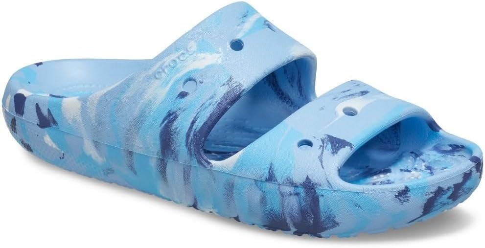 image:imageCrocs unisexadult Classic Marbled SandalsBlue CalciteMulti