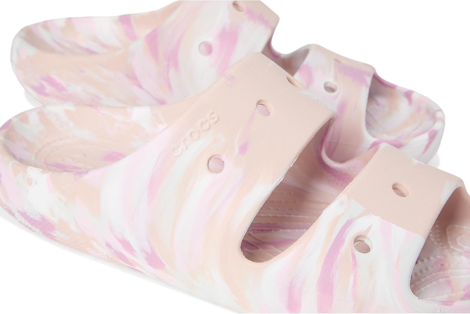 image:imageCrocs unisexadult Classic Marbled SandalsQuartzMulti