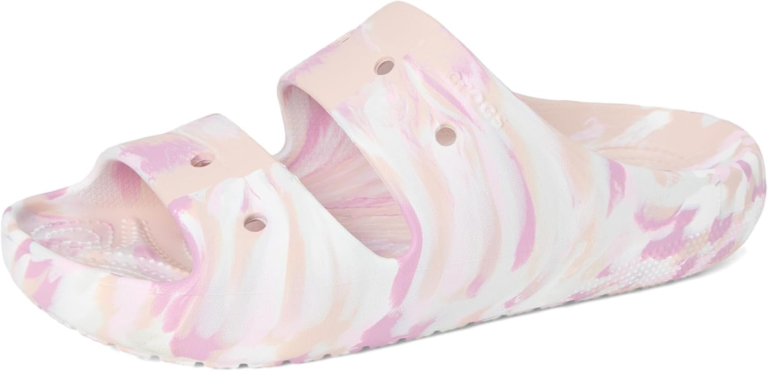 image:imageCrocs unisexadult Classic Marbled SandalsQuartzMulti