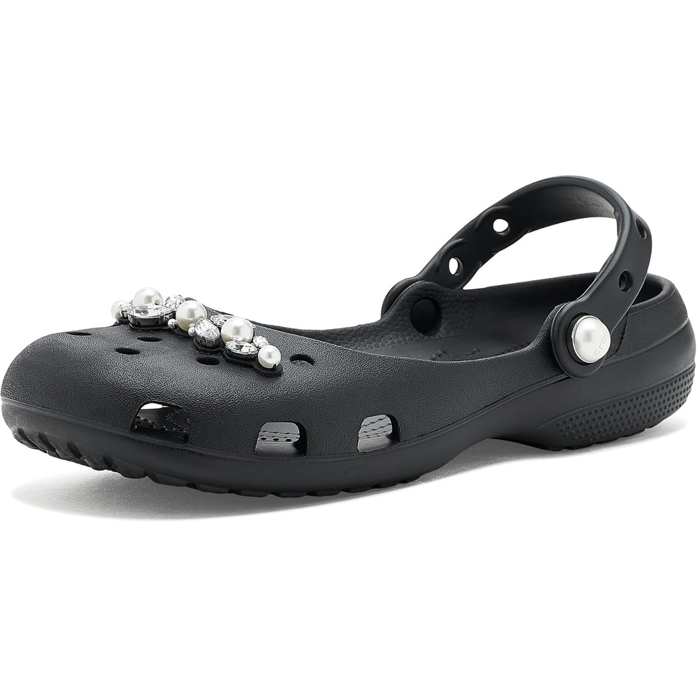 image:imageCrocs Classic Ballet Ballet SlippersBlack 1