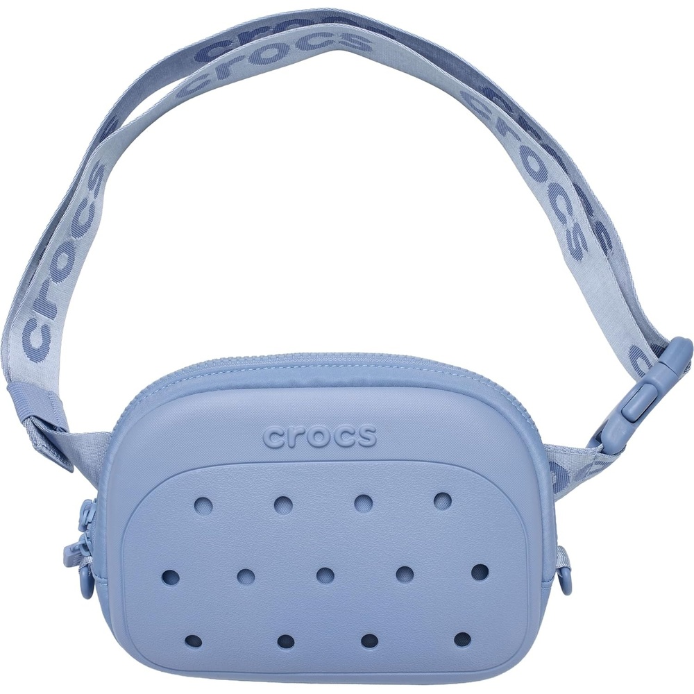 image:imageCrocs Classic Belt Waist Bag Customizable Fanny Pack Personalize with Jibbitz Charms Pink Milk One SizeBlue Haze