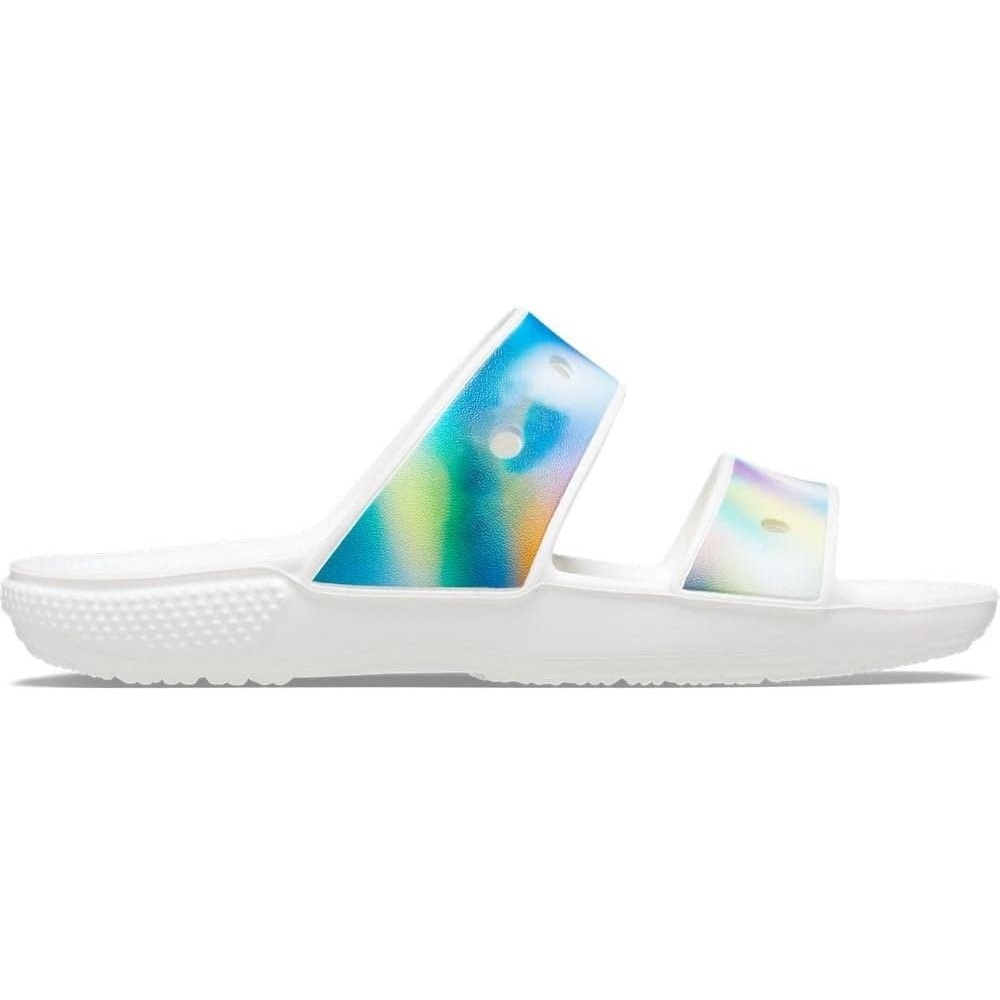 image:imageCrocs Unisex Classic Tie Dye TwoStrap Sandal Solar Rainbow 7 Men9 Women