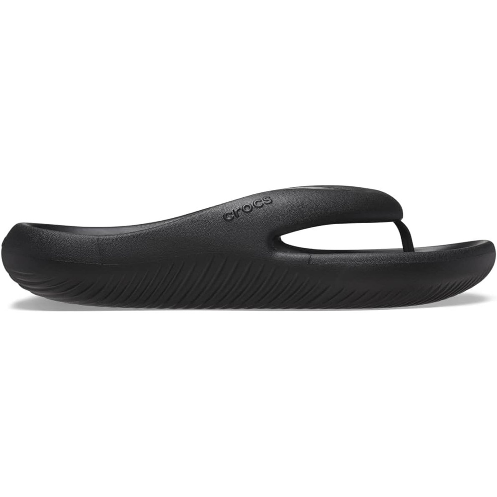 image:imageCrocs UnisexAdult Mellow Flip Flops Recovery Slides Bone Black 10 Men12 Women