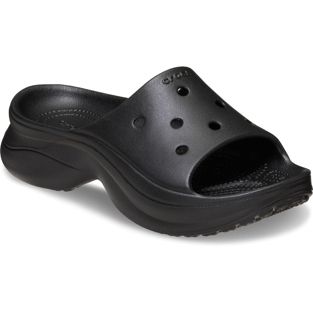 image:imageCrocs Womens Bae Slide Platform SandalsBlack