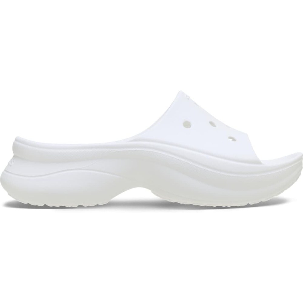 image:imageCrocs Womens Bae Slide Platform SandalsWhite
