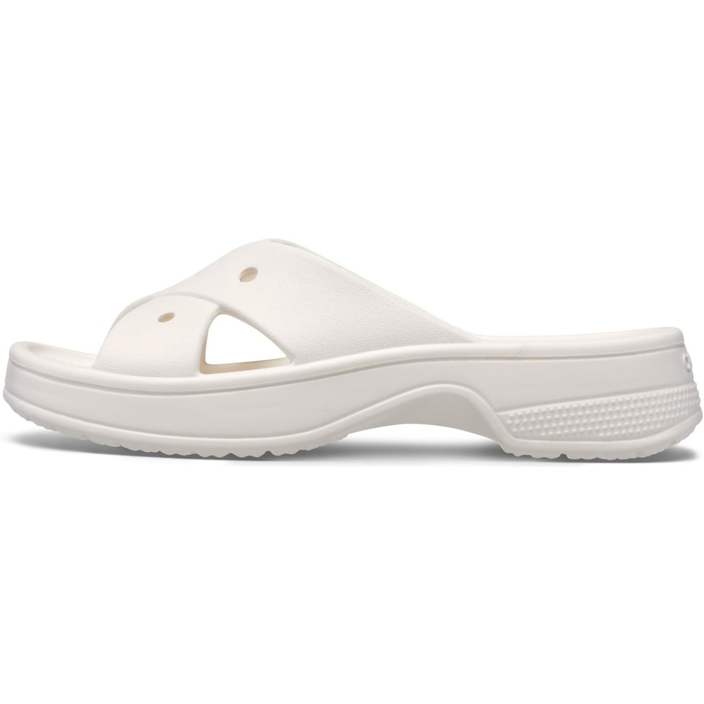 image:imageCrocs Womens Classic Cross Strap SandalsChalk