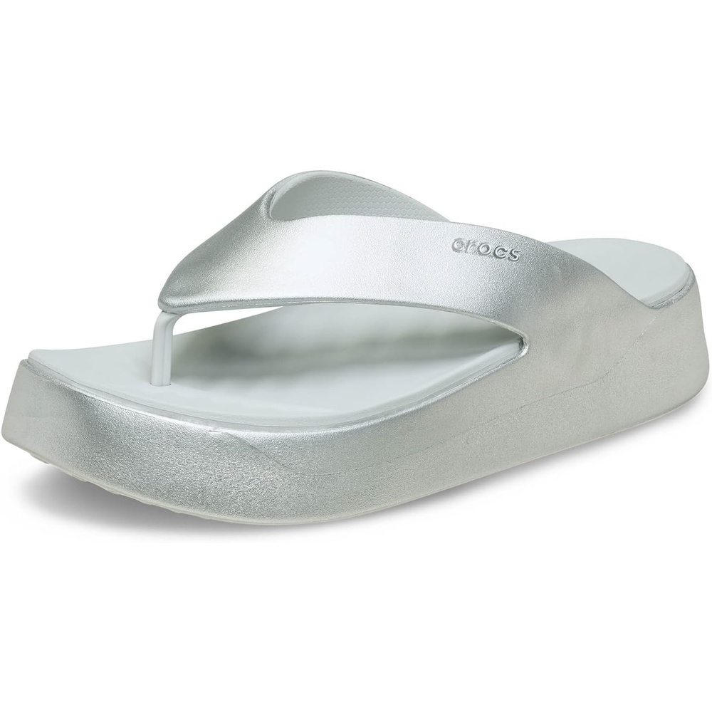 image:imageCrocs Womens Getaway Platform SandalsSilver