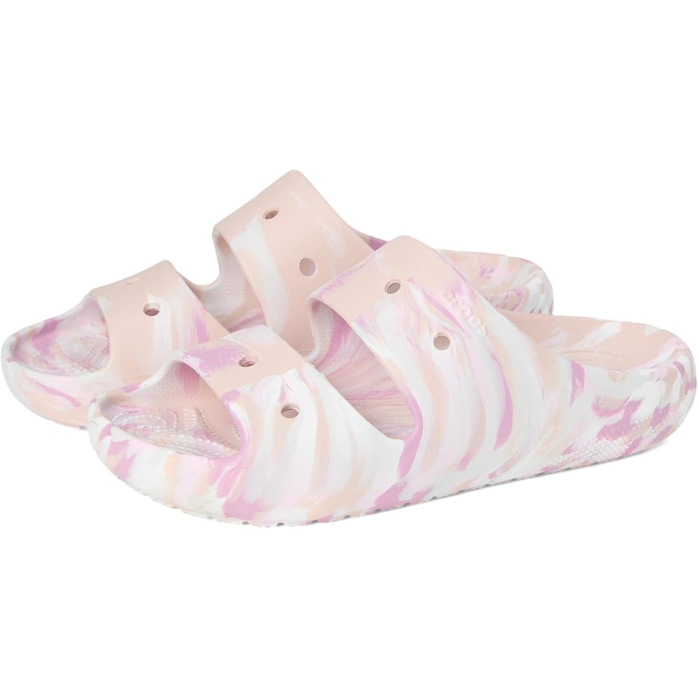 image:imageCrocs unisexadult Classic Marbled SandalsQuartzMulti