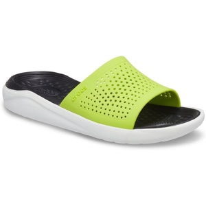 Crocs LiteRide Slide(Lime Punch Almost White)