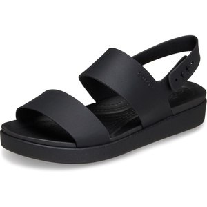 Crocs Women’s Brooklyn Backstrap Low Sandals(Black)