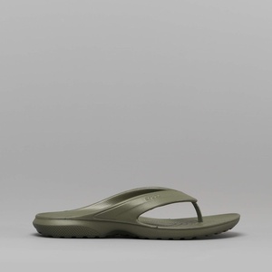 Crocs Women’s Classic II Flip-Flop Sandals(Army Green)