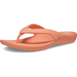 Crocs Women’s Kadee II Flip Flops(Papaya)
