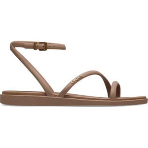 Crocs Women’s Miami Ankle Strap Sandals | Adjustable Heel Strap | 360 Degree Comfort| Croslite Foam Footbed(Milk Chocolate)