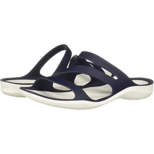 Crocs Women’s Swiftwater Sandals(Navy/White)