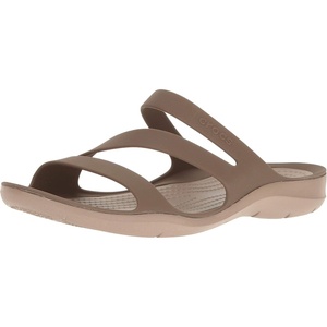 Crocs Women’s Swiftwater Sandals(Walnut)